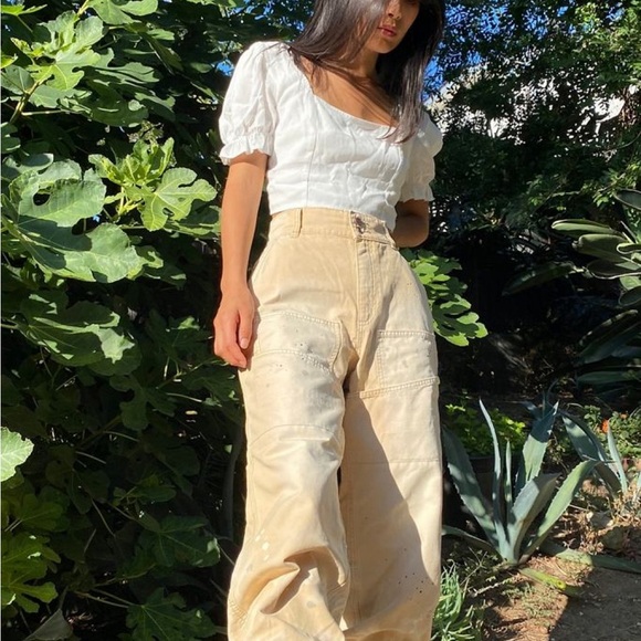 Urban Outfitters Pants - ❤️ SOLD ON DEPOP ❤️ Urban Outfitters BDG Utility Jogger Pants Stone Cargo